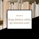 hogy júliára talála így köszöne neki